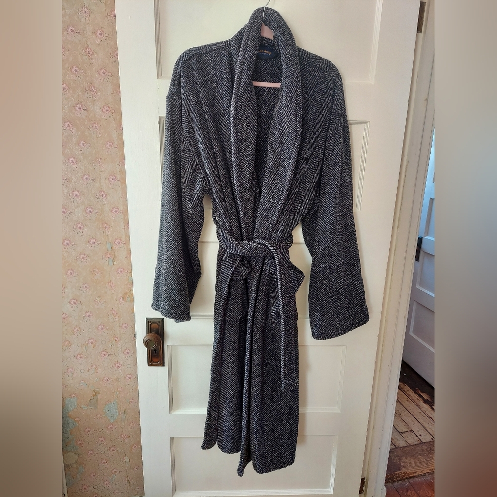 Charter Club Club Room 100% Cotton Bathrobe